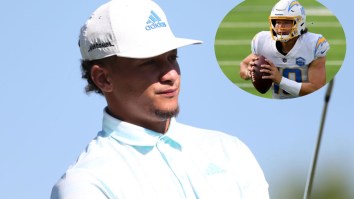 Patrick Mahomes Says His Embarrassingly Bad Trash Talk About Justin Herbert Was ‘Taken Out Of Context’