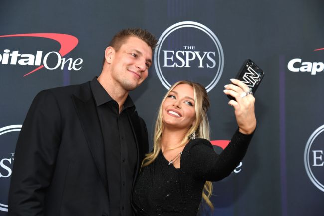 rob gronkowski favorite model camille kostek