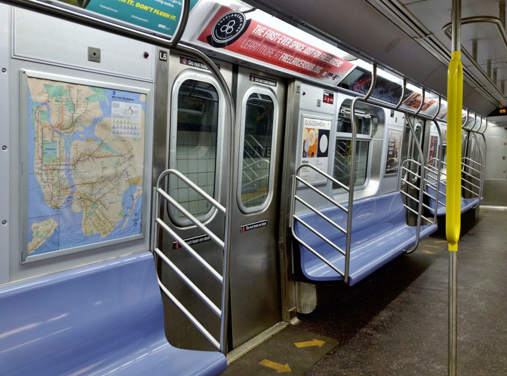 how much subway bacteria in NYC subways