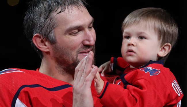 Alexander Ovechkin son Sergei hockey highlights