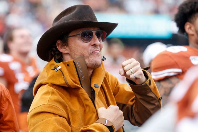 University of Texas Longhorns Matthew McConaughey