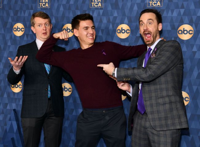 Jeopardy! Ken Jennings, James Holzhauer, and Brad Rutter
