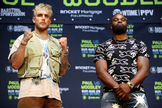 Jake Paul Tyron Woodley