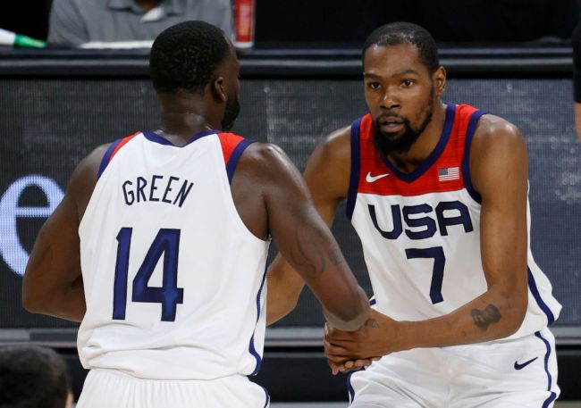 Draymond Green Kevin Durant Olympics Happy Birthday Tokyo 2020