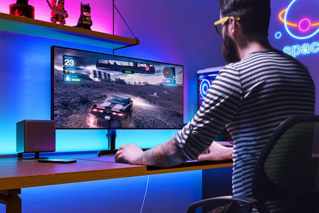 Home entertainment setups have long been something people are willing to pour a ton of time and money into. Having a comfortable, state-of-the-art home entertainment setup makes whatever you're using it for, whether it's music, movies, or gaming, that much more enjoyable. And when we think of upgrades, our first thought lands on investing in the best technology like consoles and TVs. However, other touches like the layout, decor, and even the lighting can morph any TV room or den into a true home entertainment center or enviable man cave. That's where smart TV LED backlighting comes into play. It's a colorful addition to any gaming PC or smart TV, and it's a sure-fire way to instantly take your at-home entertainment experience and kick it into high gear. And that's never been easier than now than with this smart LED strip, currently on sale for only $9.99. Much has changed since the advent of LED lighting. Not only are LEDs incredibly energy efficient and practically never burn out, but they can also be combined into staggering numbers of color combinations. For example, this smart LED strip can achieve more than 16 million of them. The strip itself pairs seamlessly with Alexa or Google Home or can be controlled from its intuitive companion app. The coolest feature of the strip has to be the powerful microphone, which listens to ambient noise and adjusts the colors displayed to match your movie, game, or music. Amazon users absolutely love this LED strip for its ease of setup and the dramatic effect it has on their home entertainment experience, earning it 4 out of 5 stars from verified customers. One user raved, "I like the brightness, the ease of installation, the price, and the overall functionality. It works great with Alexa, but after I got the settings to where I wanted them, I don't adjust it much. It turns on and off with the television." Get the most you could be getting out of home entertainment with a smart LED backlight, on sale now for $9.99. That's not all! If you spend over $50 (after any returns) in our shop today, you'll get $10 in store credit added to your account.
