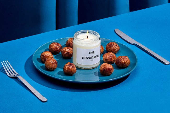 IKEA swedish meatballs scented candle