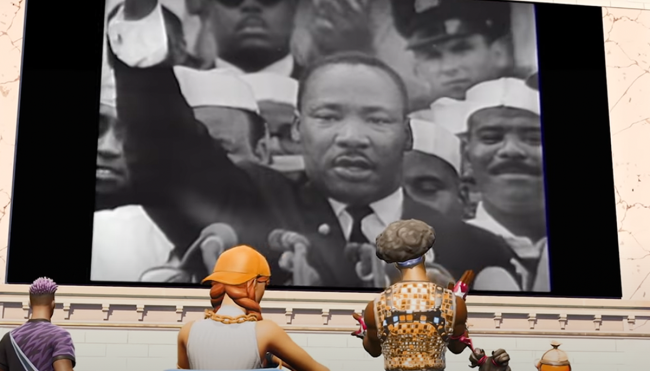 Fortnite Martin Luther KIng whip emote