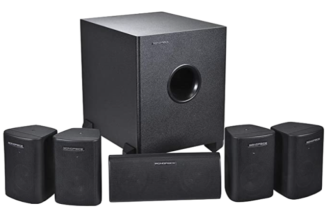 Monoprice 5.1 Channel Home Theater Satellite Speakers