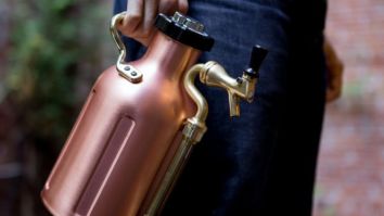Bring Your Best Brews On The Go With This Portable Copper Growler