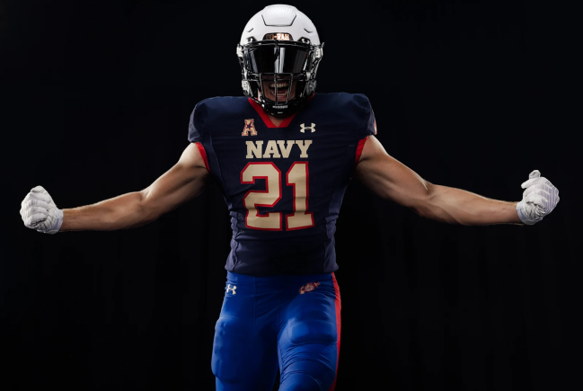 USMC Navy Football Uniforms