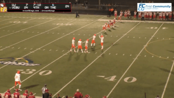 This Onside Kick Attempt Might Be The Worst Of All-Time And College Football Is SO Back
