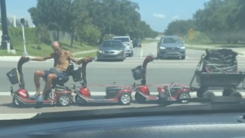 This Florida Man Driving A Redneck Locomotive Is As ‘Florida Man’ As It Gets
