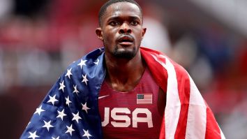 USA Hurdler Rai Benjamin Cries While Watching His Family’s Reaction To His Historic Silver Medal Win