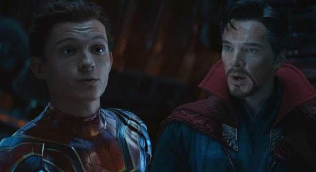 spiderman and doctor strange