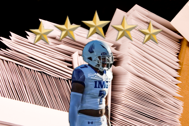 Five-star recruit mail one day Joenel Aguero