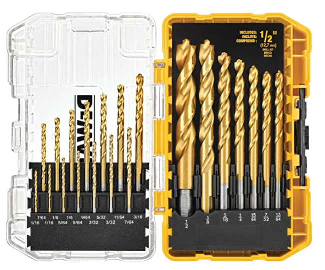 DEWALT Titanium Drill Bit Set