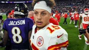 Patrick Mahomes’ Brother Jackson Reacts To Getting Caught On Video Throwing Water At Ravens Fan