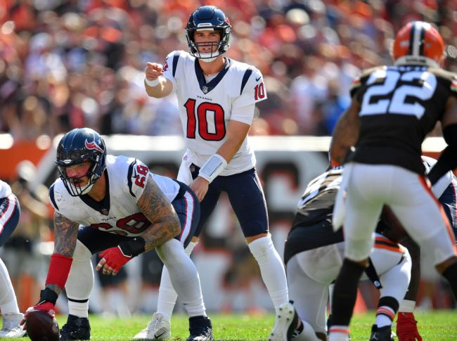 Davis Mills Sack Cleveland Browns Houston Texans