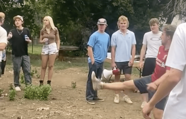 Beer Die FIFA Trick Shot Amazing Catch