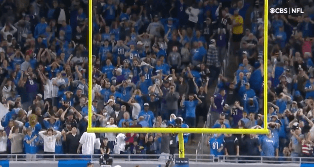 Detroit Lions Fans Justin Tucker Sad
