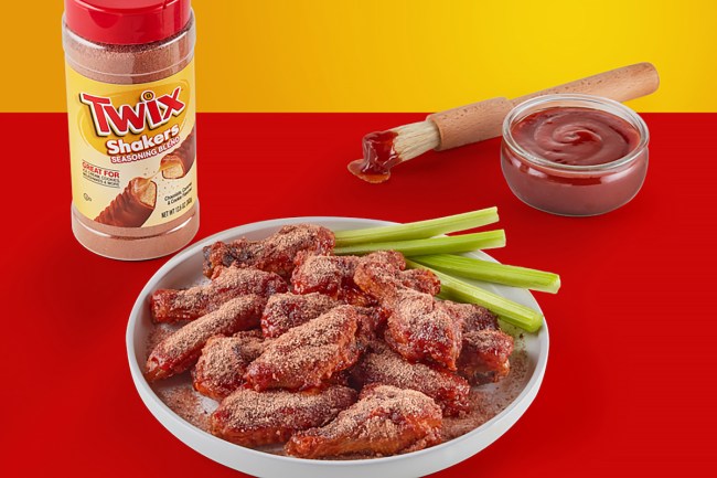 Twix candy seasoning chicken wings