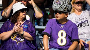 Ravens Fan Gets Tattoo Of Final Score Following Baltimore’s Regular Season Win Over The Chiefs