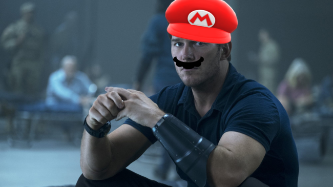 chris pratt mario