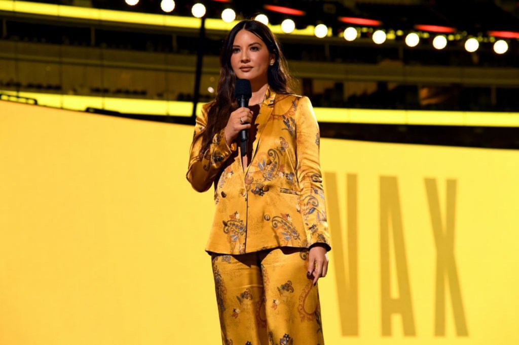 viral TikTok Olivia Munn John Mulaney Aaron Rodgers