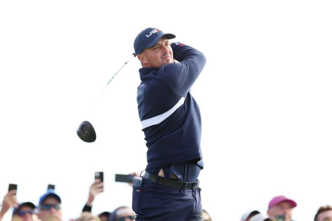 bryson dechambeau drives first green ryder cup
