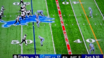 Lions Appear To Get Screwed By Refs For Failing To Call Delay Of Game Penalty On Ravens Before Justin Tucker’s Historic Game-Winning Field Goal