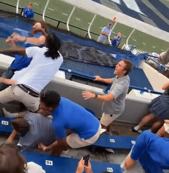 Memphis Football Fan Fight