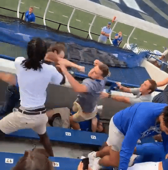 Memphis Football Fan Fight