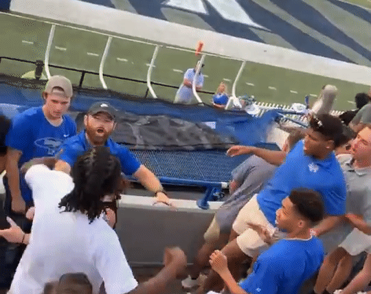 Memphis Football Fan Fight