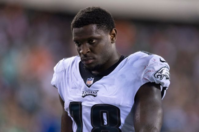 eagles jalen reagor threatens fan over fantasy football points