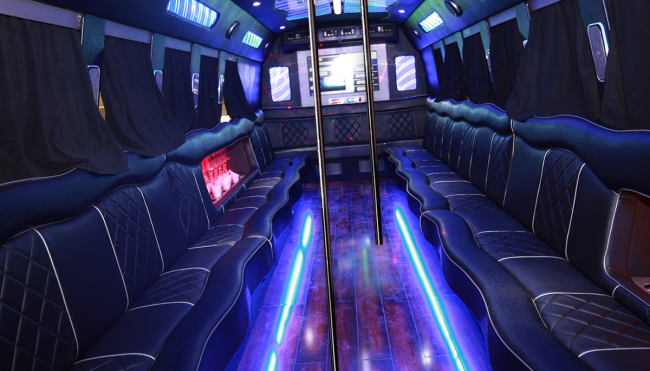 party bus stripper poles field trip