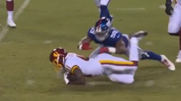 Refs In WFT-Giants Game Make Bizarre Replay Review Call That Even Had Fox Rules Analyst Mike Pereira Confused