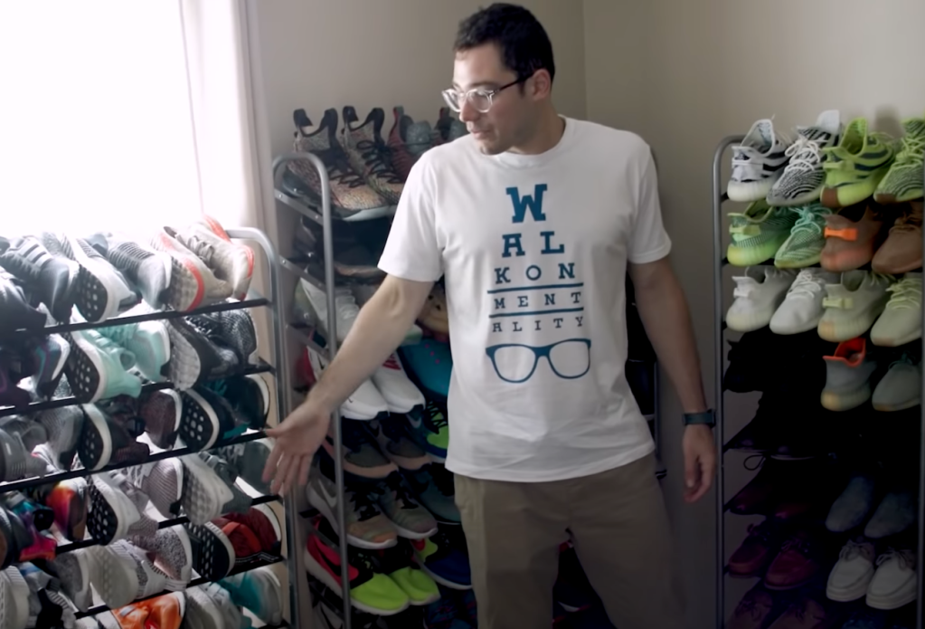 Rodrigo Blankenship sneaker and LEGO collection