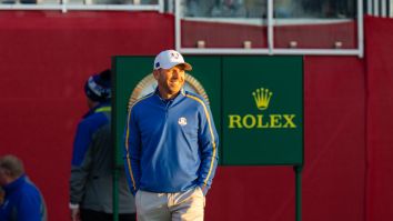 Sergio Garcia Hits The Most Ridiculous Stinger At The Ryder Cup, But Did He Mean To?