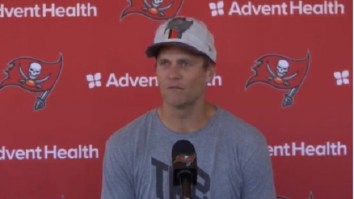 Fans Are Concerned For Tom Brady’s Health After He Looks And Sounds Sick Before Bucs-Patriots Game