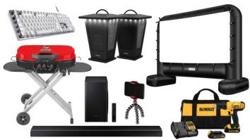 Daily Deals on Amazon: Projector Screens, Speakers, Tool Kits And More!