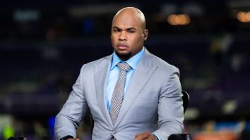 Steve Smith Sr. Looked Like He Was Ready To Fight Eagles Fan Who Threw Water At Him During Pregame Show