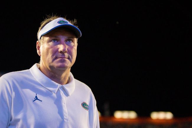 Dan Mullen Florida Press Conference Smile Kentucky