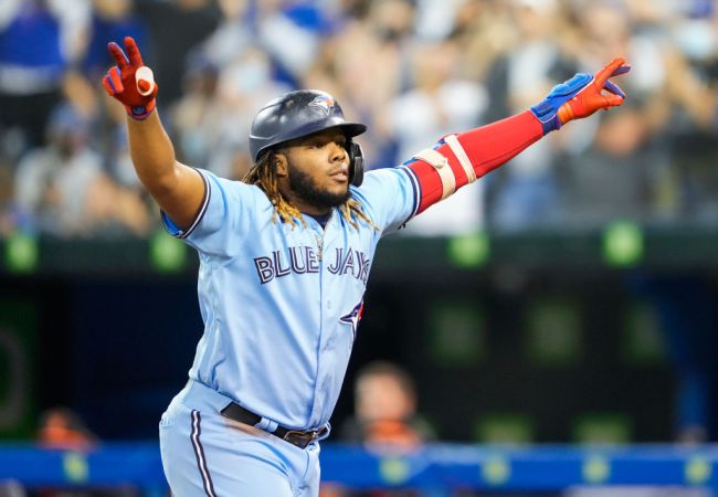 Vlad Guerrero Jr. Dominican Republic Softball Home Run
