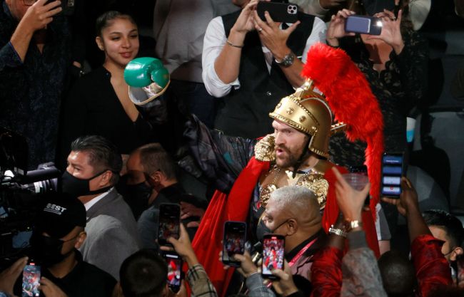Tyson Fury Las Vegas Steve Aoki Party