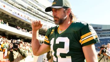 Aaron Rodgers Has Hilarious Reaction To Getting Booed Off The Field By Angry Bears Fans