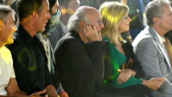 Larry David Explains What Really Happened In His Viral New York Fashion Week Photo