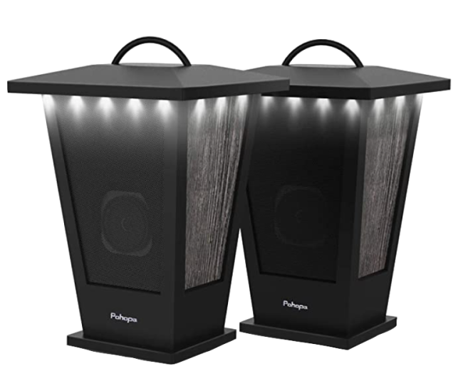 Pohopa True Wireless Stereo Sound Dual Pairing Lantern Speakers