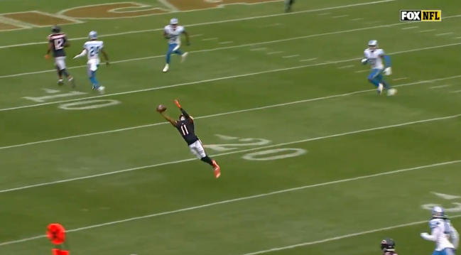 Darnell Mooney Full-Extension Catch gus Johnson