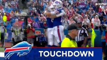 Mitch Trubisky Got Naked In The Rain For His First Touchdown With Buffalo, Kind Of