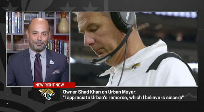 NFL Network Urban Meyer NFL Now Fart